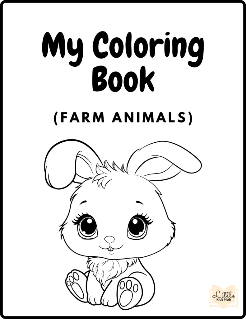 Farm animal coloring pages