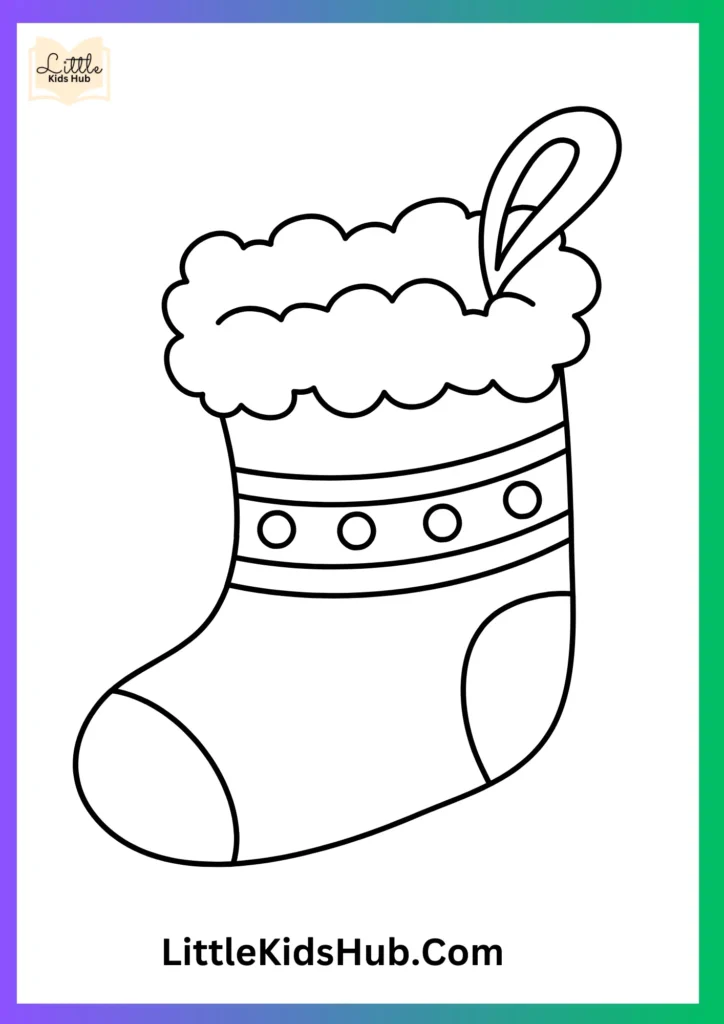 Christmas Stockings coloring pages