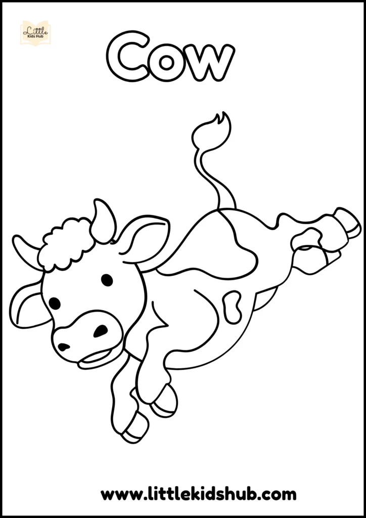 Cute elephant coloring pages for children to print and color for free..