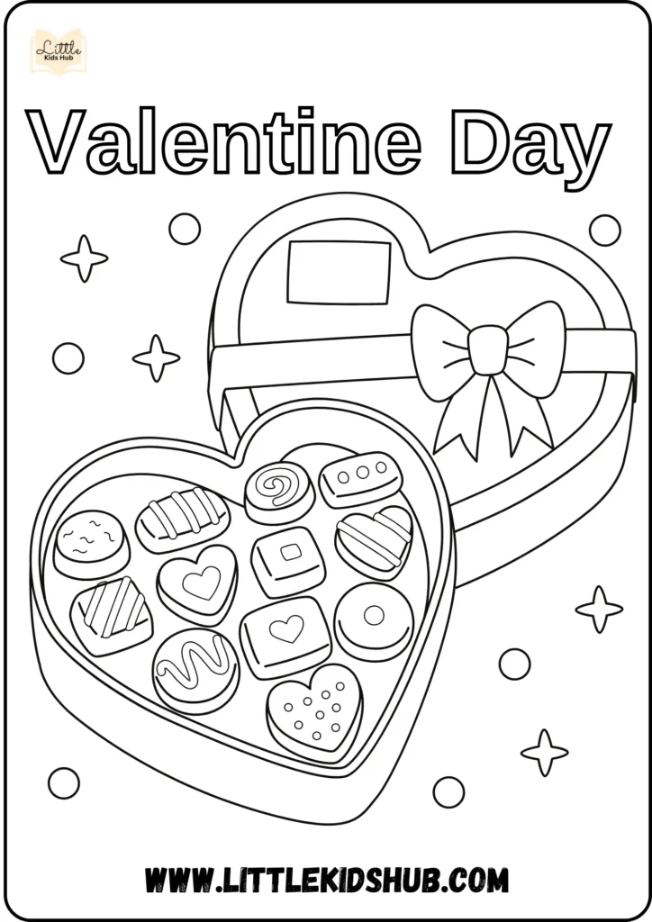 valentines day coloring sheets