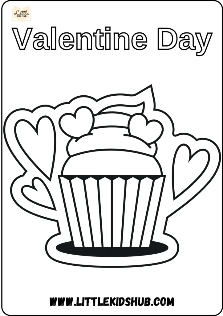 valentines day coloring pages printable