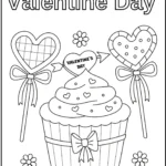 valentines day coloring pages free for adults